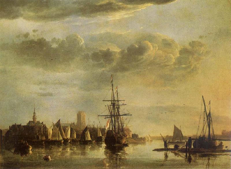 Aelbert Cuyp The Meuse by Dordrecht Spain oil painting art